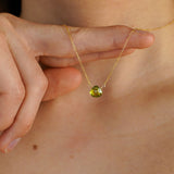 Small Peridot Necklace
