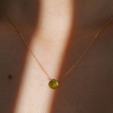 Small Peridot Necklace