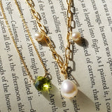 Small Peridot Necklace