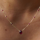 Crimson Night Necklace