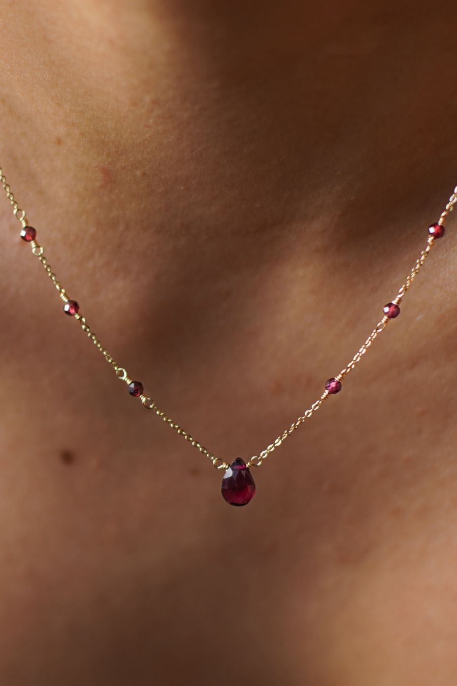 Crimson Night Necklace