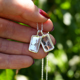 Celine Initial Tag Necklace