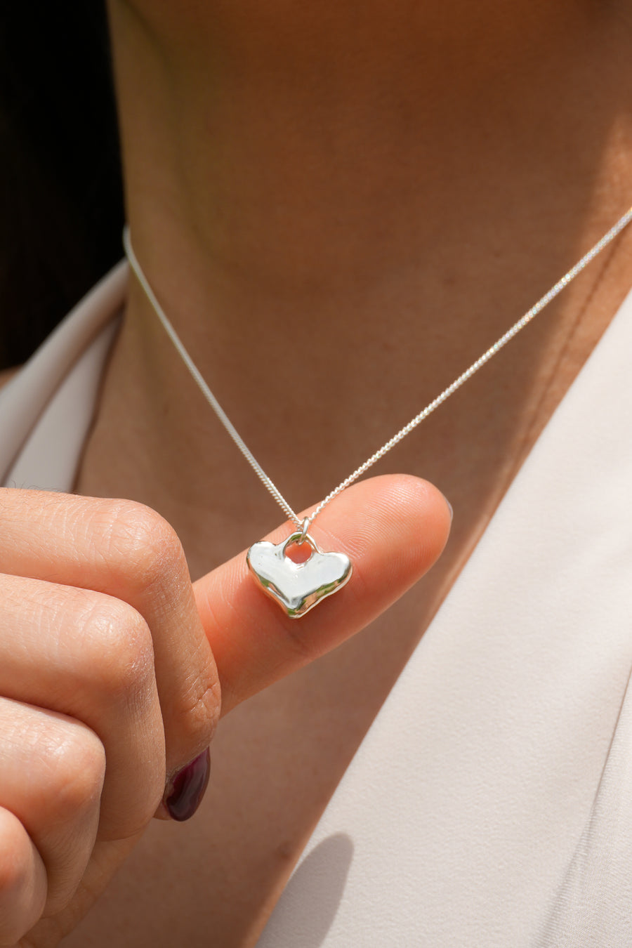 Heart Tag Necklace