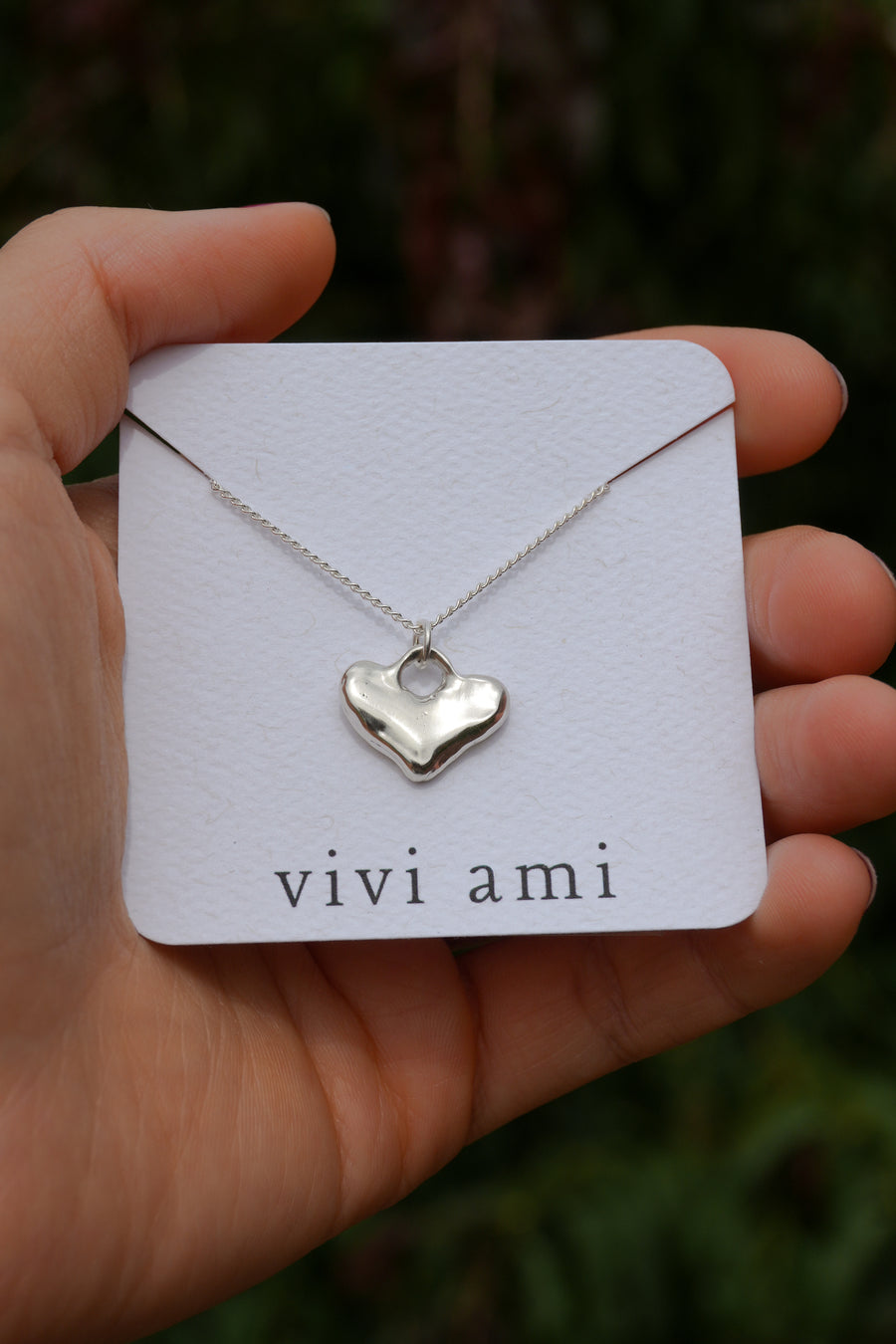 Heart Tag Necklace