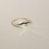 Lucy Dainty Initial Ring