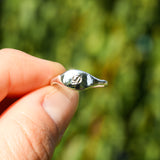 Lucy Dainty Initial Ring