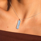 Engraved Name Tag Necklace