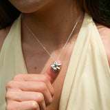 Marshmallow Daisy Necklace