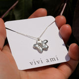 Marshmallow Daisy Necklace