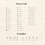 Melanie Morse Code Bracelet