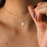 Margot Dainty Pearl Necklace