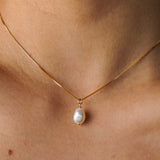 Margot Dainty Pearl Necklace