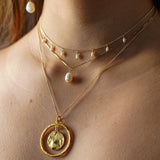 Margot Dainty Pearl Necklace