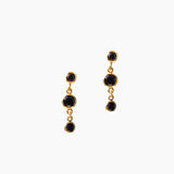 Delanie Onyx Drop Earrings